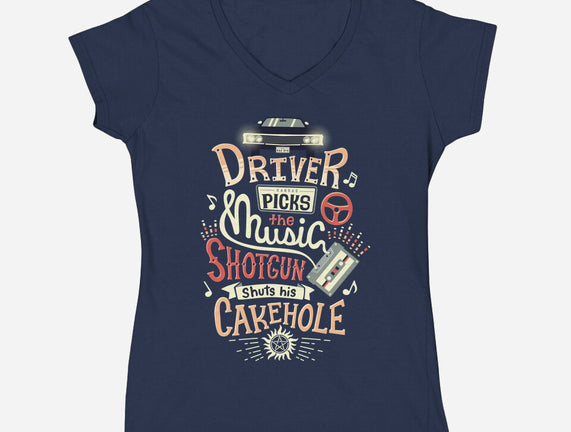 Driver Picks the Music