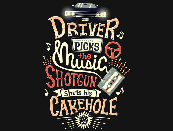Driver Picks the Music