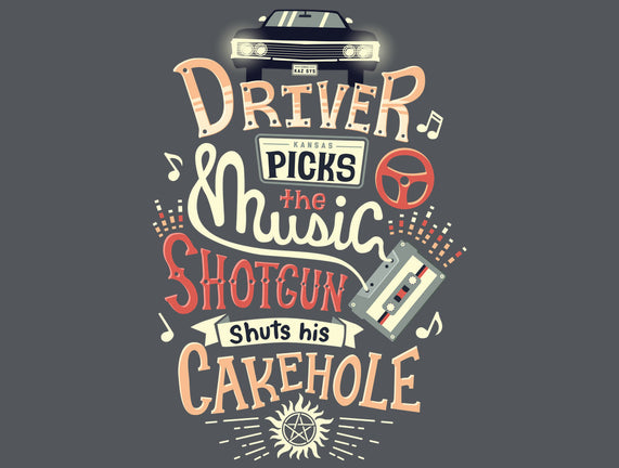 Driver Picks the Music