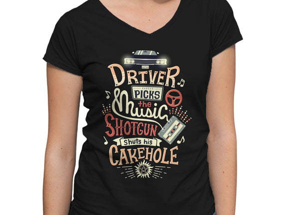 Driver Picks the Music