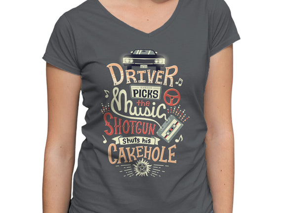 Driver Picks the Music
