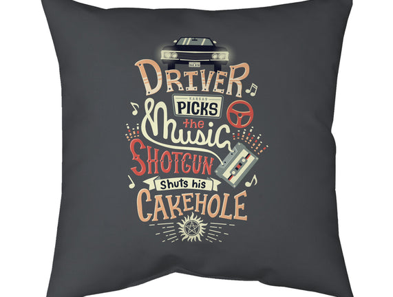 Driver Picks the Music