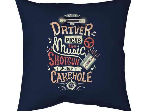 Driver Picks the Music