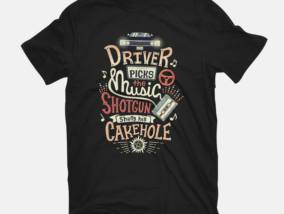 Driver Picks the Music