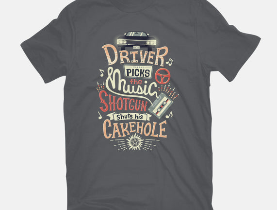 Driver Picks the Music