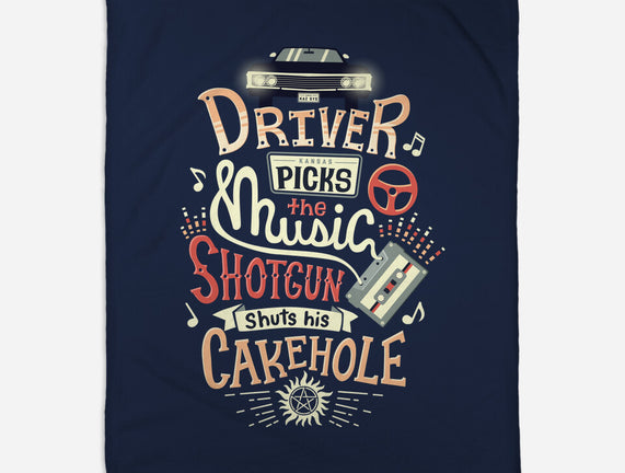 Driver Picks the Music