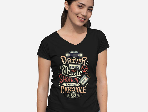 Driver Picks the Music
