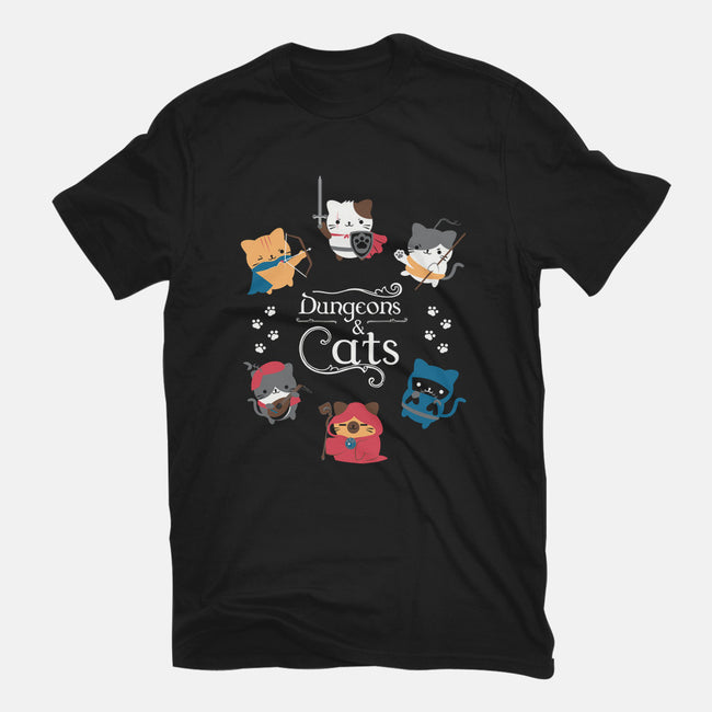 Dungeons & Cats-mens heavyweight tee-Domii