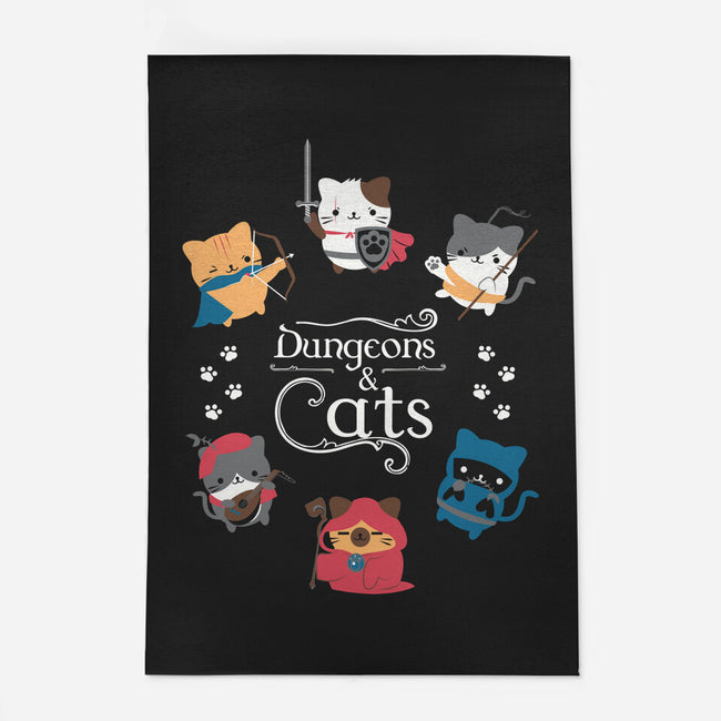 Dungeons & Cats-none indoor rug-Domii