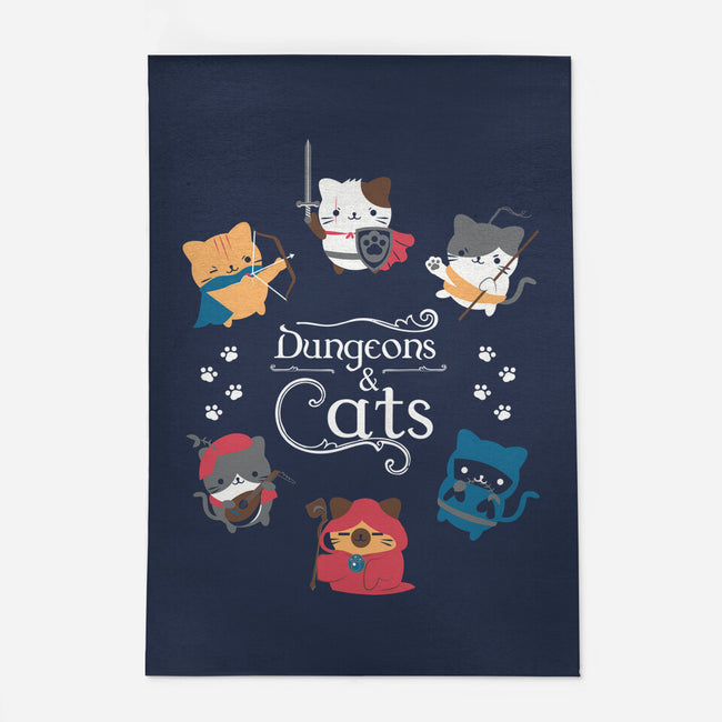 Dungeons & Cats-none indoor rug-Domii
