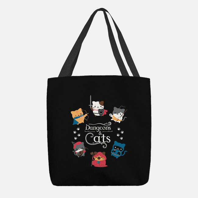 Dungeons & Cats-none basic tote-Domii
