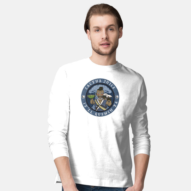 Cactus Juice-mens long sleeved tee-KatHaynes