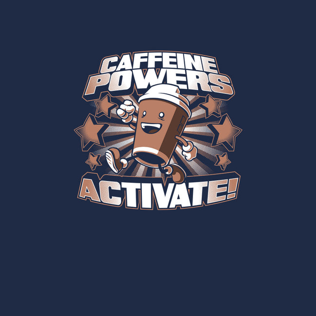 Caffeine Powers, Activate!-youth crew neck sweatshirt-Obvian