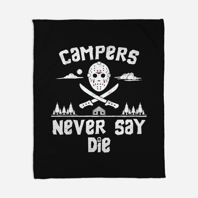 Campers-none fleece blanket-manospd