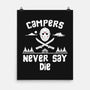 Campers-none matte poster-manospd