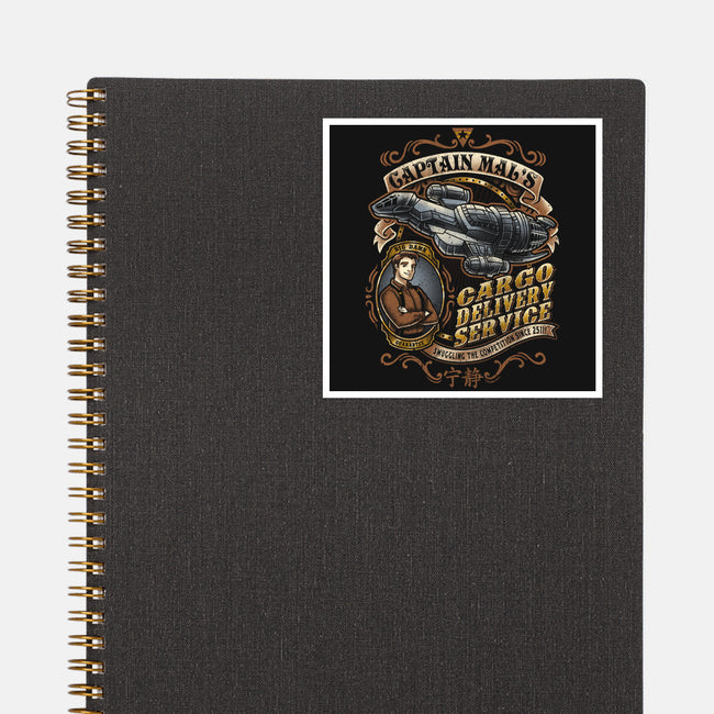 Captain Tight Pants Delivery-none glossy sticker-Bamboota