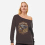 Captain Tight Pants Delivery-womens off shoulder sweatshirt-Bamboota