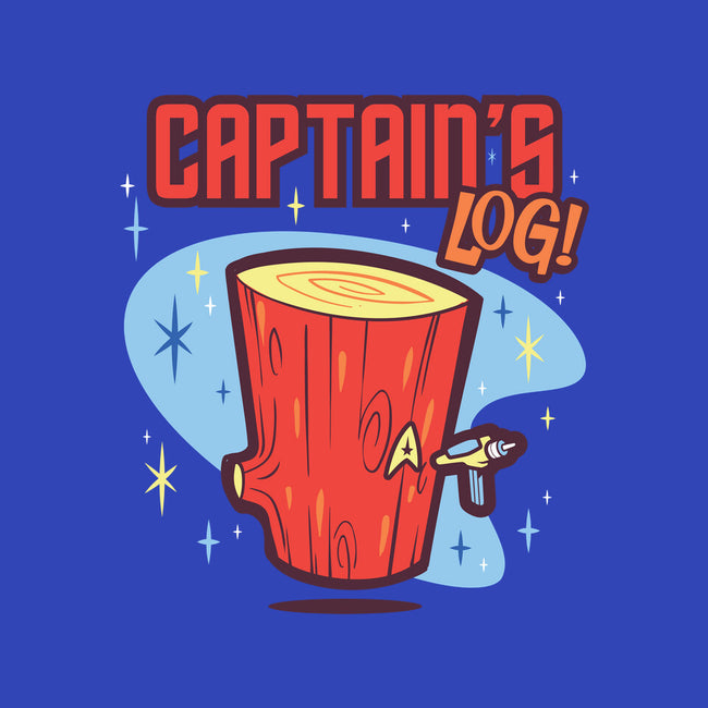 Captain's Log-none stretched canvas-Harebrained