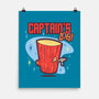 Captain's Log-none matte poster-Harebrained