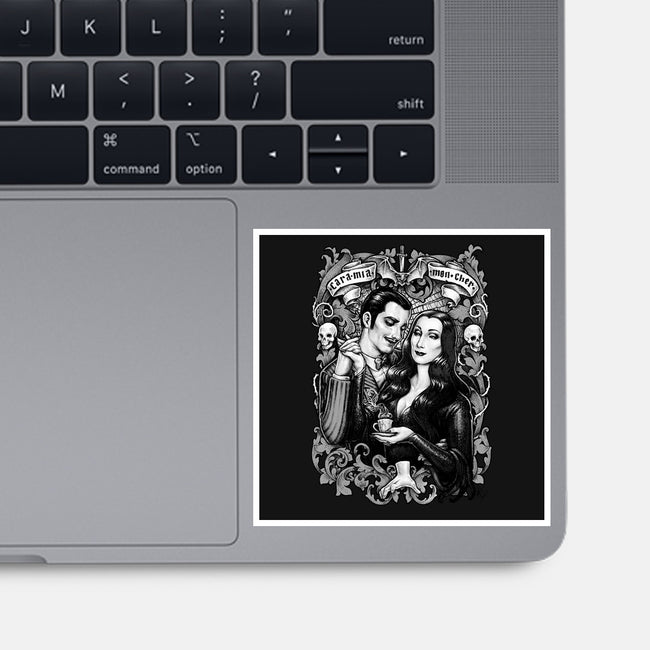 Cara Mia-Mon Cher-none glossy sticker-MedusaD