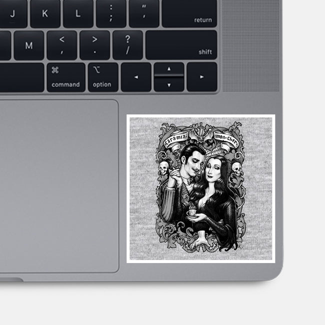 Cara Mia-Mon Cher-none glossy sticker-MedusaD