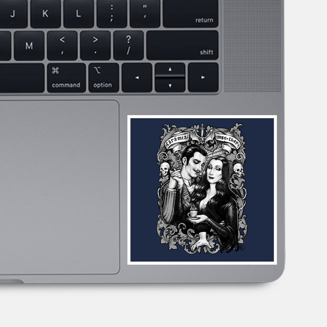 Cara Mia-Mon Cher-none glossy sticker-MedusaD