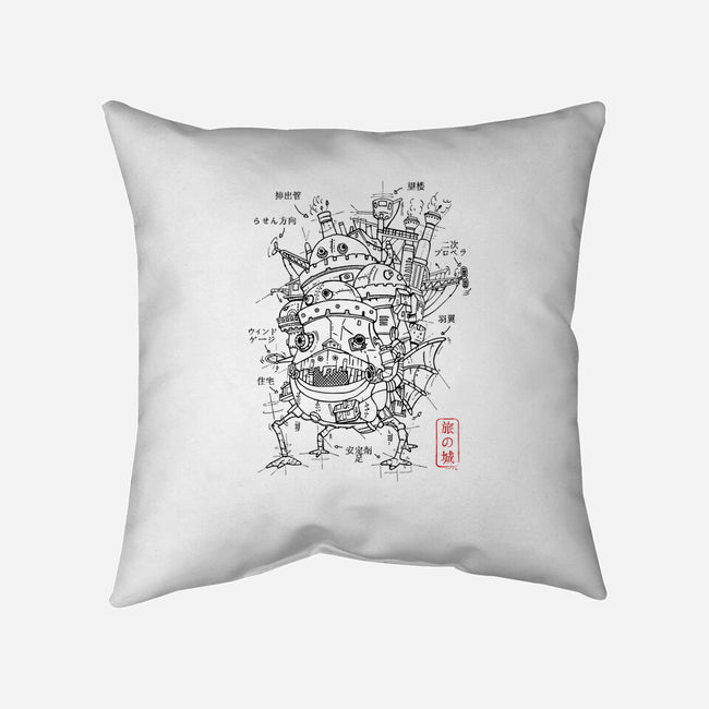 Castle Project-none removable cover throw pillow-ducfrench