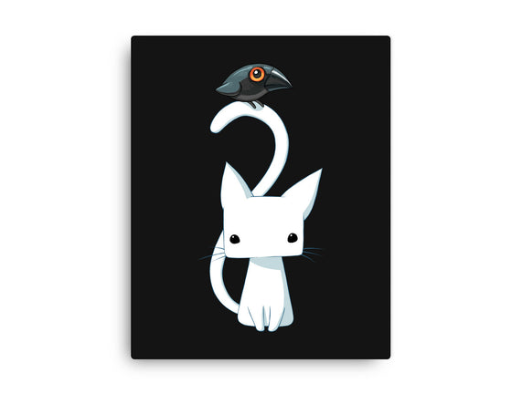 Cat and Raven