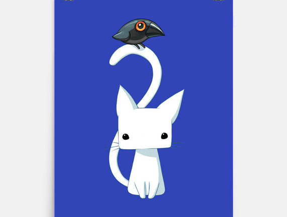 Cat and Raven
