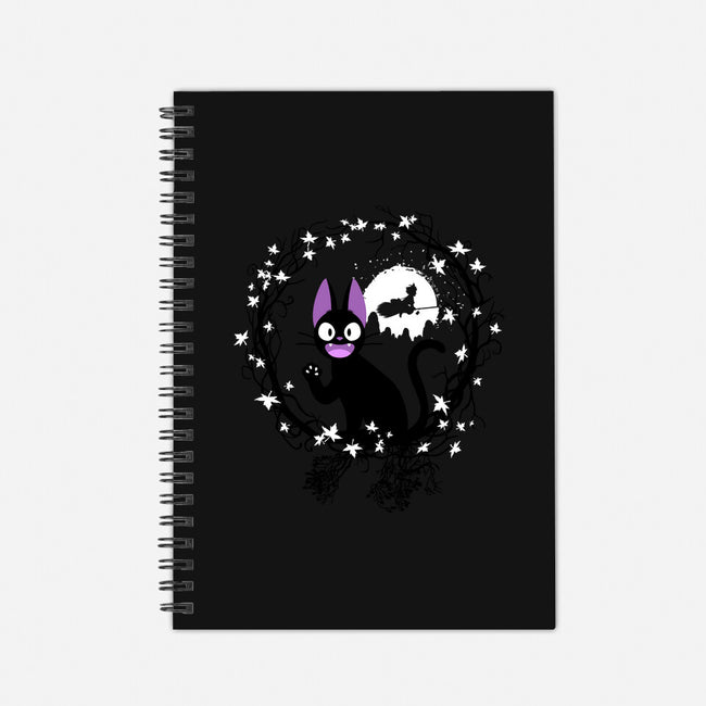 Cat Circle-none dot grid notebook-albertocubatas