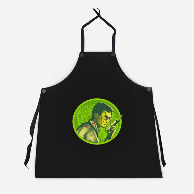 Cat Dead, Details Later-unisex kitchen apron-Fishmas
