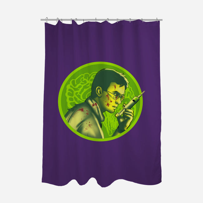 Cat Dead, Details Later-none polyester shower curtain-Fishmas