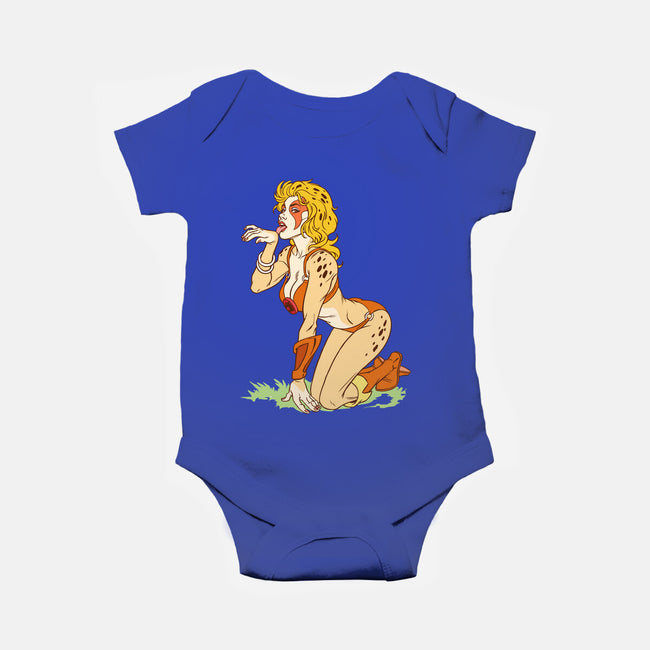Cat Got Your Tongue-baby basic onesie-Chris Wahl