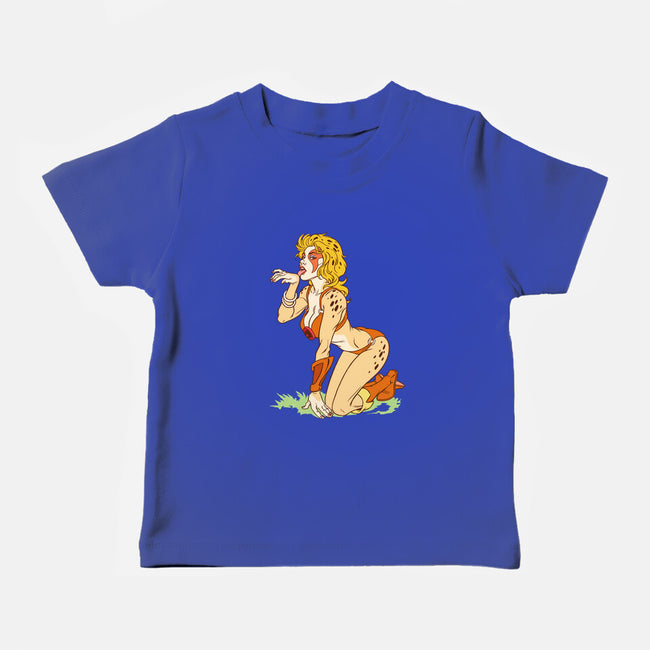 Cat Got Your Tongue-baby basic tee-Chris Wahl