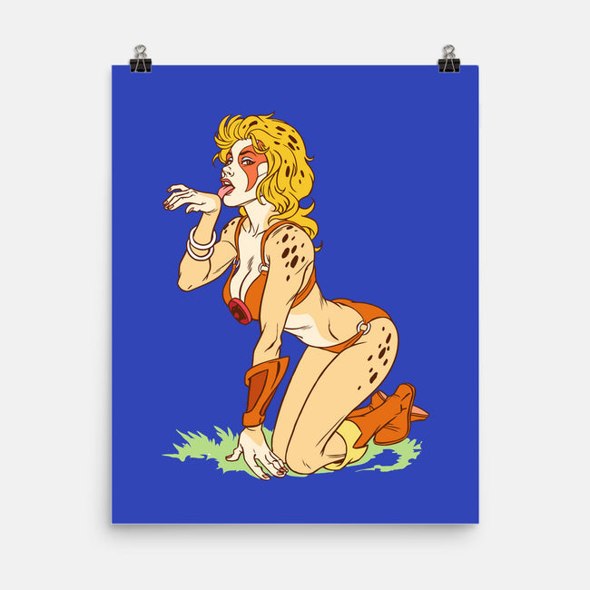 Cat Got Your Tongue-none matte poster-Chris Wahl