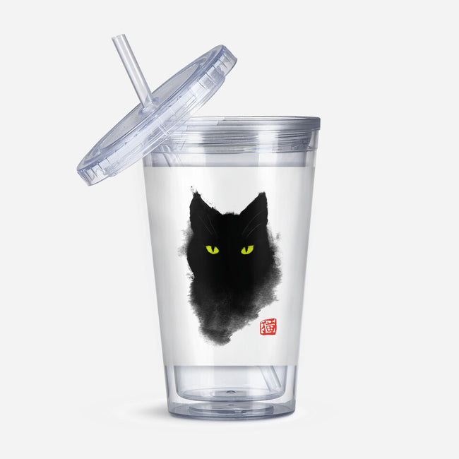 Cat Ink-none acrylic tumbler drinkware-BlancaVidal