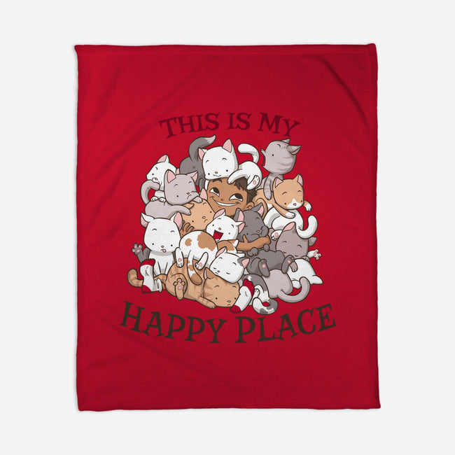 Cat Pile-none fleece blanket-DoOomcat