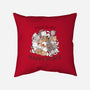 Cat Pile-none removable cover throw pillow-DoOomcat