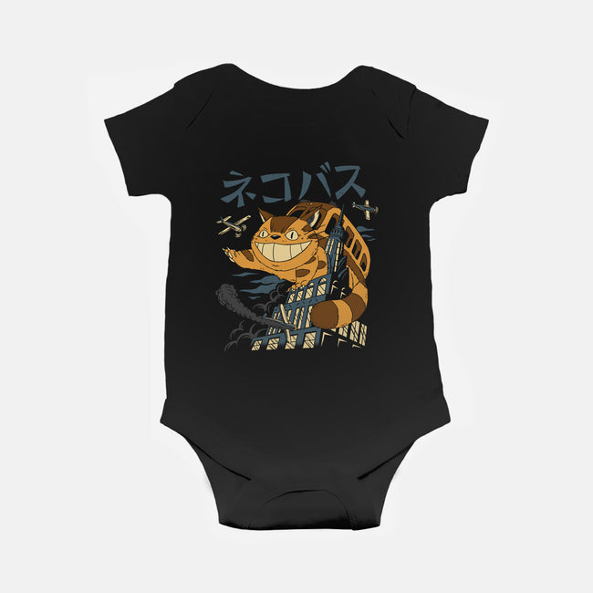 Catbus Kong-baby basic onesie-vp021