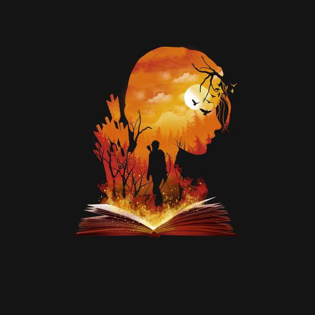 Catching Fire-none fleece blanket-dandingeroz