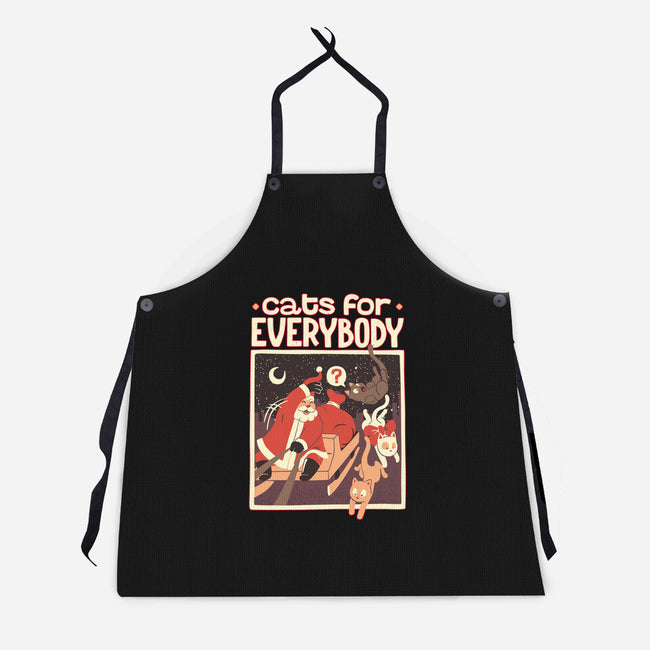 Cats For Everybody-unisex kitchen apron-tobefonseca