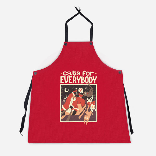 Cats For Everybody-unisex kitchen apron-tobefonseca