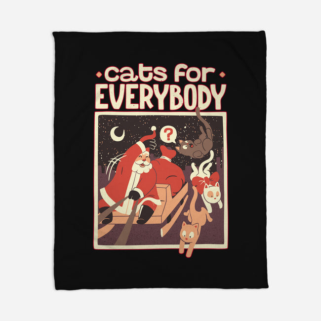 Cats For Everybody-none fleece blanket-tobefonseca