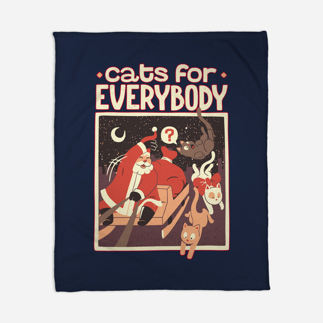 Cats For Everybody-none fleece blanket-tobefonseca