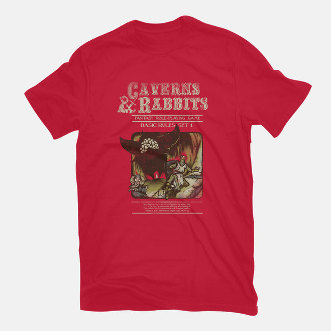 Caverns & Rabbits-mens heavyweight tee-Creative Outpouring