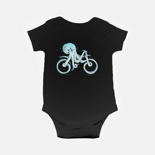 Cephalo-cycle-baby basic onesie-Alan Maia