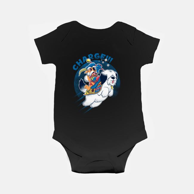 Charge!!!-baby basic onesie-Andriu