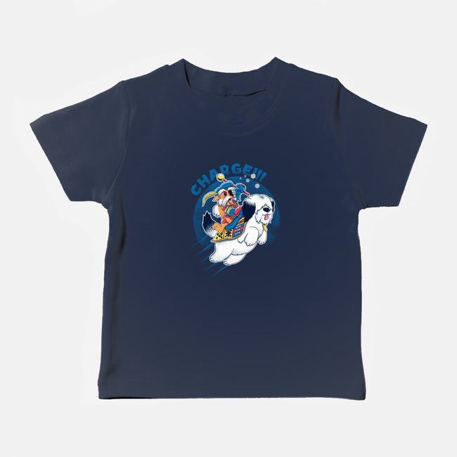 Charge!!!-baby basic tee-Andriu