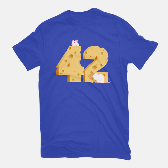 Cheese Is The Answer!-unisex basic tee-drbutler