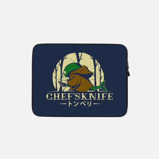 Chef's Knife-none zippered laptop sleeve-Alundrart